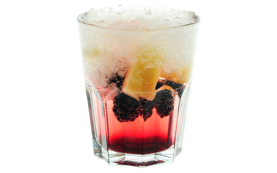 Коктейль Ежевичное настроение