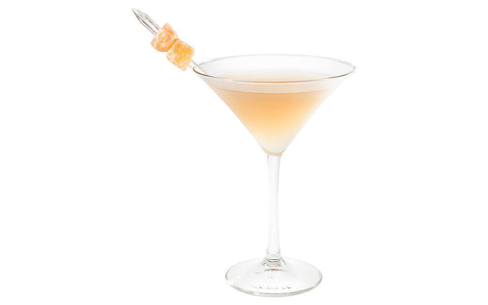 Коктейль Имбирь-кориандр тини