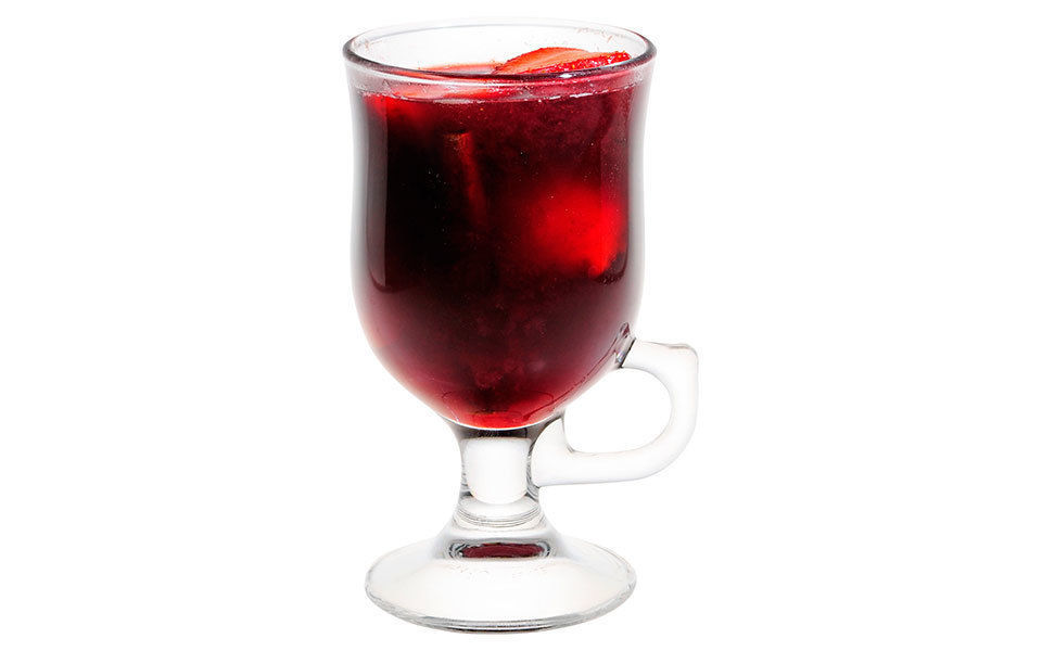 Коктейль Клубничный глинтвейн