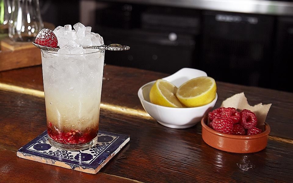 Коктейль Малиновый брамбл